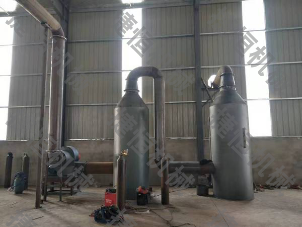 噴淋塔在炭化機(jī)上應(yīng)用